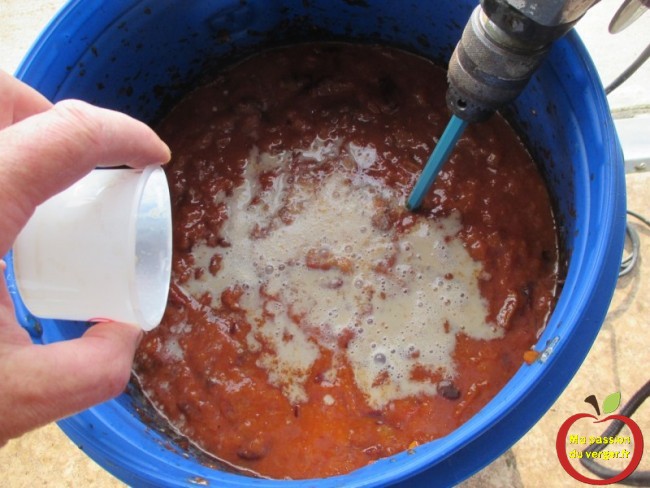 fermentation controlee quetsche et prune- eau-de-vie