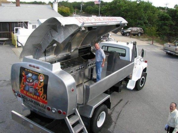 barbecue sur camion