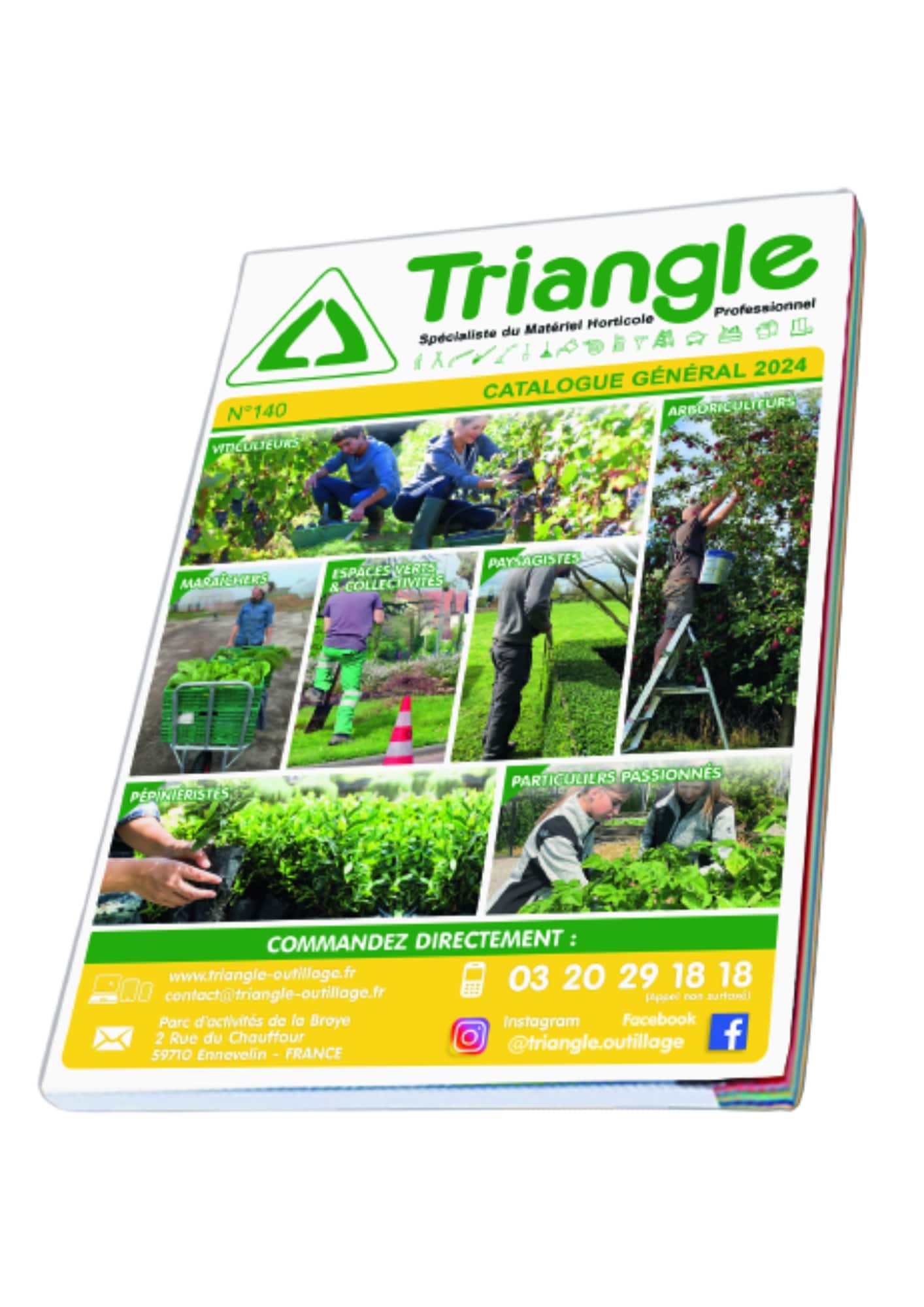 Triangle outillage.fr - Triangle le spécialiste du matériel Horticole Professionnel- Catalogue triangle-outillage